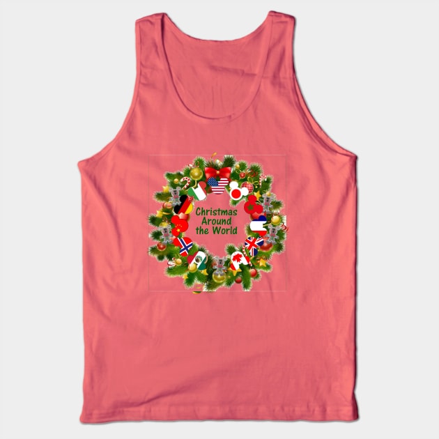 Christmas Around the World Tank Top by DisneyAddict